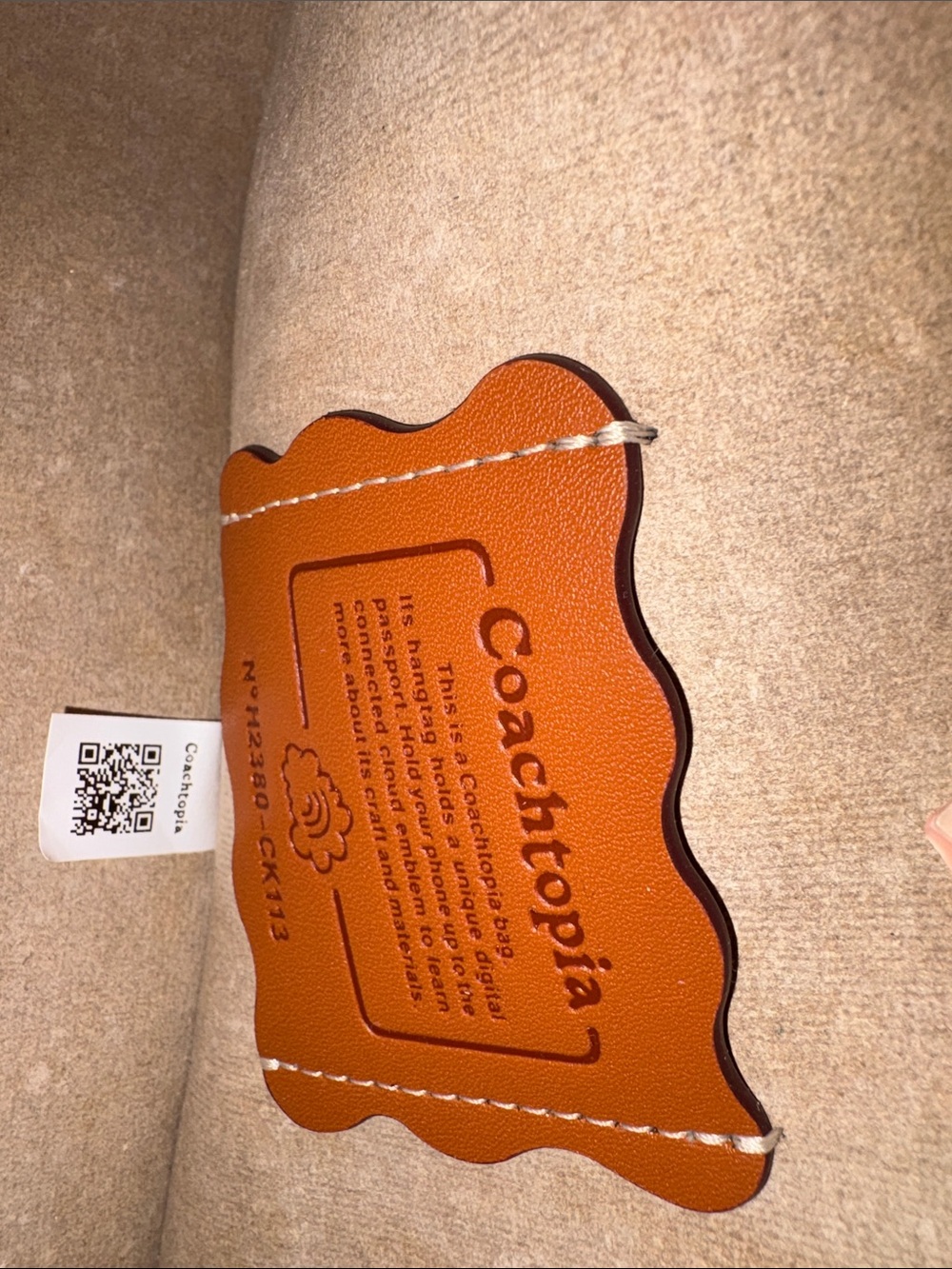 Coachtopia Wavy Dinky Bag With Crossbody Strap - Picture 5 of 5